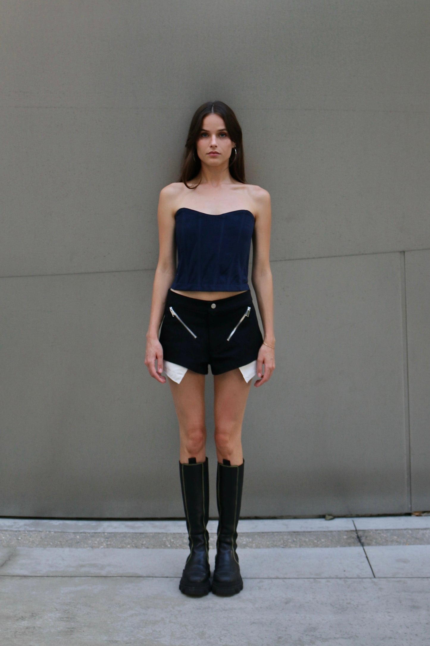 STRAPLESS CORSET TOP
