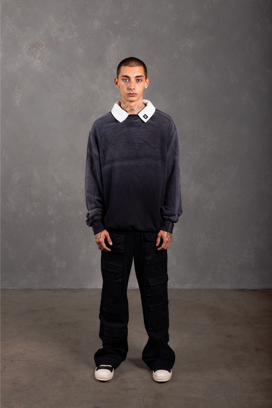 SIGNATURE COLLAR CREWNECK