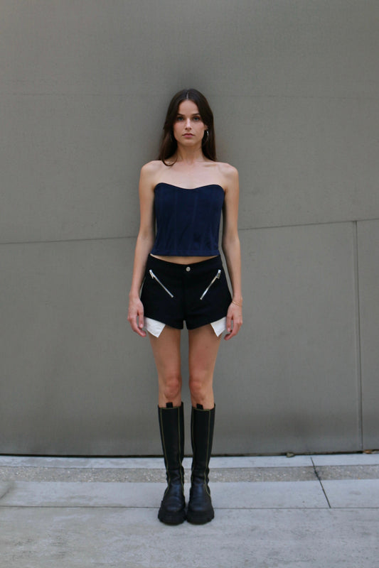 STRAPLESS CORSET TOP